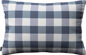 Karin - jednoduchá obliečka, 60x40cm farba produktu tmavomodrá látka vzorované