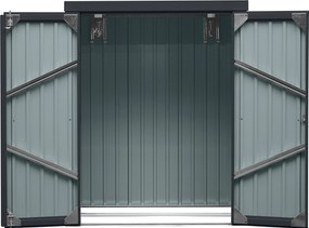 Záhradný domček BestBerg ZS-25A / 1,1 m² / 81 × 140 × 180 cm / antracitová