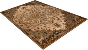 Koberec OMEGA ABBAS kamel béžový / hnedý