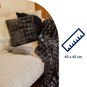 Dekoračný vankúš z mikroplyšu 45x45 cm Wave – Tiseco Home Studio