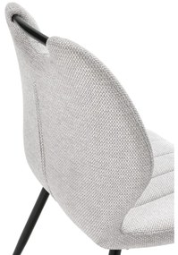 Svetlosivé jedálenské stoličky v súprave 4 ks Muli – Marckeric