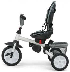 Detská trojkolka Stanley Rubber sivá
