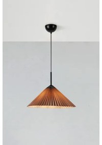 Markslöjd 108709 - Luster na lanku PLISADO 1xE27/40W/230V pr. 50 cm šedá