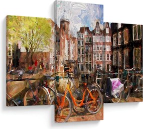 Obraz - Amsterdam (90x60 cm)