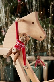Kay Bojesen Drevená opička Monkey Christmas Jumper 2024 Small