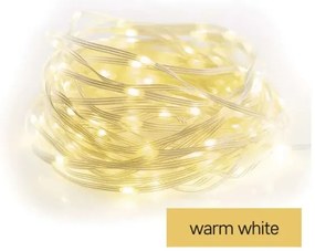 LED Vonkajšia vianočná reťaz 160xLED/21m IP44 teplá biela