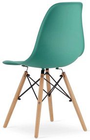Dekorstudio Dizajnová stolička ENZO L zelená-morská Počet stoličiek: 1ks