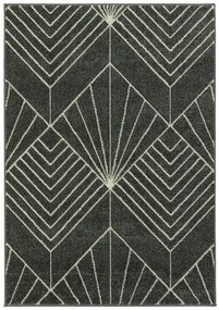 Koberce Breno Kusový koberec PORTLAND 58/RT4E, sivá, viacfarebná,120 x 170 cm