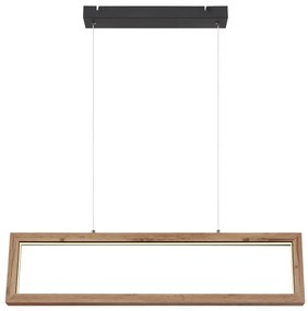 Globo 67287H - LED luster na lanku MANDERA LED/24W/230V hnedá