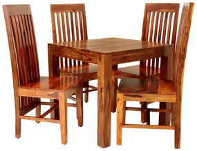 furniture-nabytek.cz - Set stůl a židle pro 4 osoby z masivu palisandr