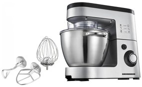 Heinner HPM-1500XMC-V2 - Kuchynský robot s nerezovou miskou, 1500 W/230 V, nerezové prevedenie