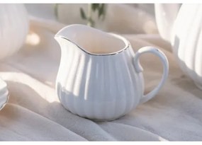 Porcelánová 15-dielna kávová súprava, biela