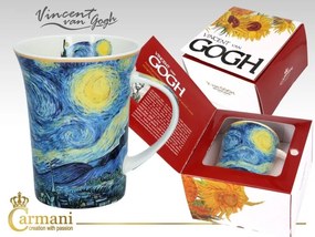 Hrnček 350 ml Vincent van Gogh  The Starry Night, CARMANI