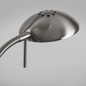 Brilagi - Stmievateľná stojacia lampa SCARLETT 1xR7s/230W/230V+1xG9/40W matný chróm