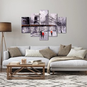 Obraz - Olejomaľba mesta II. (150x105 cm)