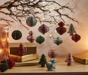 Ozdoby na vianočný stromček, 16-dielna súprava