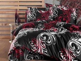 Brotex Obliečky Satén Exclusive Atlantis Red 140x200/70x90 cm