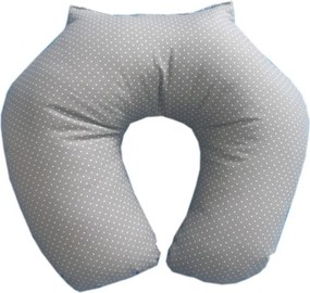 Polášek Cestovný vankúš - Sivá / bodky