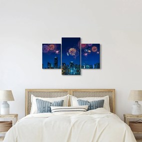 Obraz - Ohňostroj v Miami (90x60 cm)