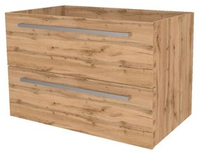 Mereo Bino, kúpeľňová skrinka 101 cm, Multidecor, Dub Wotan, MER-CN692SDWOT