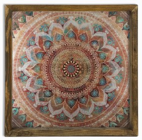 Nástenný obraz Mandala 33x33 cm viacfarebný