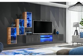 Obývacia Stena Switch Xxii Wotan/Grafit