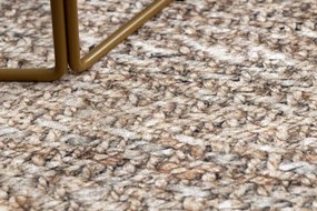 Koberec protišmykový ANDRE 1577 Jodelka, chevron - béžový