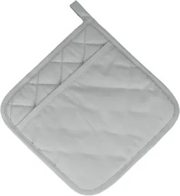 Kuchynská chňapka 22 cm, šedo-čierna%