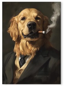drevko |  Obraz Zlatý retriever s charizmou