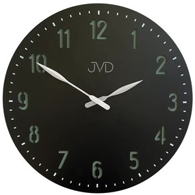 dizajnové nástenné hodiny JVD HC39.1 čierne