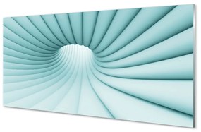 Sklenený obraz geometrické tunel 125x50 cm