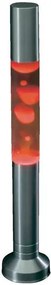 Dizajnová lávová lampa 58 cm, červená