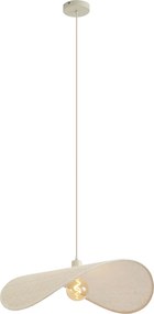 Moderná závesná lampa béžová 65cm - Hat
