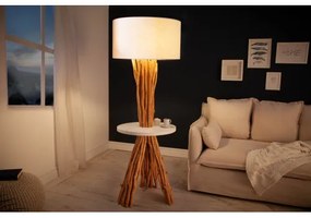 Stojaca lampa 40400 Servant 150cm Prírodná Logan Drevo  - Komfort-nábytok