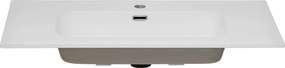 Comad Nábytkové keramické umývadlo GO 90/DP-8095, 91x46 cm, biela lesklá