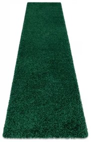Behúň SOFFI shaggy 5cm zelená - do kuchyne, predsiene, chodby, haly Veľkosť: 200x290cm