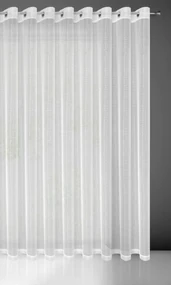 ZÁCLONA NA KRÚŽKOCH KATRIANA 400X250 CM BIELA