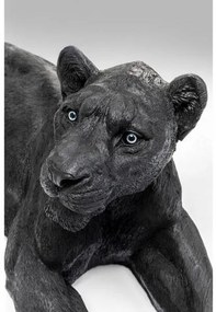Lion dekorácia čierna 113 cm