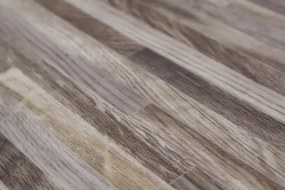 PVC podlaha - lino Toptex Line Oak 906L, na mieru, šíře 5m, šedá, filc, chodba / predsieň