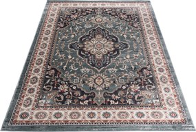 TA Koberec K468A BLUE COLORADO BIL Čierny Obdĺžnikový Rozmer: 60x100 cm