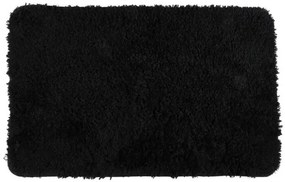 Kúpeľňový koberček SOLID čierny