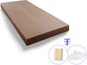 Novaya Detský latexový matrac 100% prírodný (nezónový) Rozmer: 120x90, Poťahová látka: Medicott Silver (prémiový poťah), Výška: 12 cm