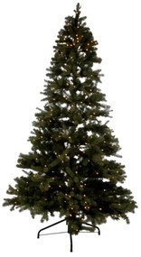 Vianočný stromček s led svetielkami zelený - 270cm