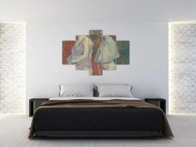 Obraz - Henri de Toulouse-Lautrec, Rue des Moulins, reprodukcia (150x105 cm)