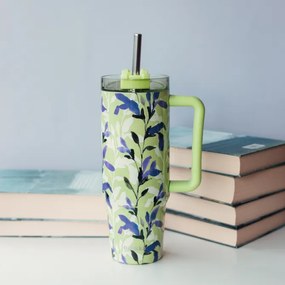 Nerezový termohrnček so slamkou Stream Matcha 950 ml