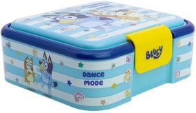 Robustný multibox na desiatu Bluey s 3 priehradkami