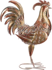 Kohút 53 cm - kovová záhradná dekorácia