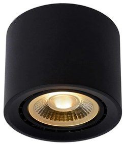 Lucide 09921/12/30- LED Stmievateľné bodové svietidlo FEDLER 1xGU10/12W/230V čierna