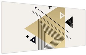 Obraz - Geometrické tvary N⁰4 (120x50 cm)
