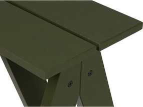 Zelená drevená záhradná stolička Navo – noo.ma